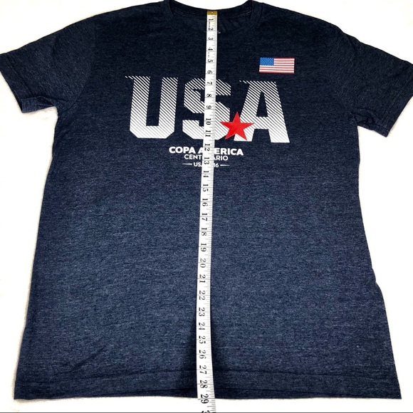 GAP Factory Soccer Tee USA COPA America Centenario USA 2016, Blue, Medium M - Picture 10 of 12